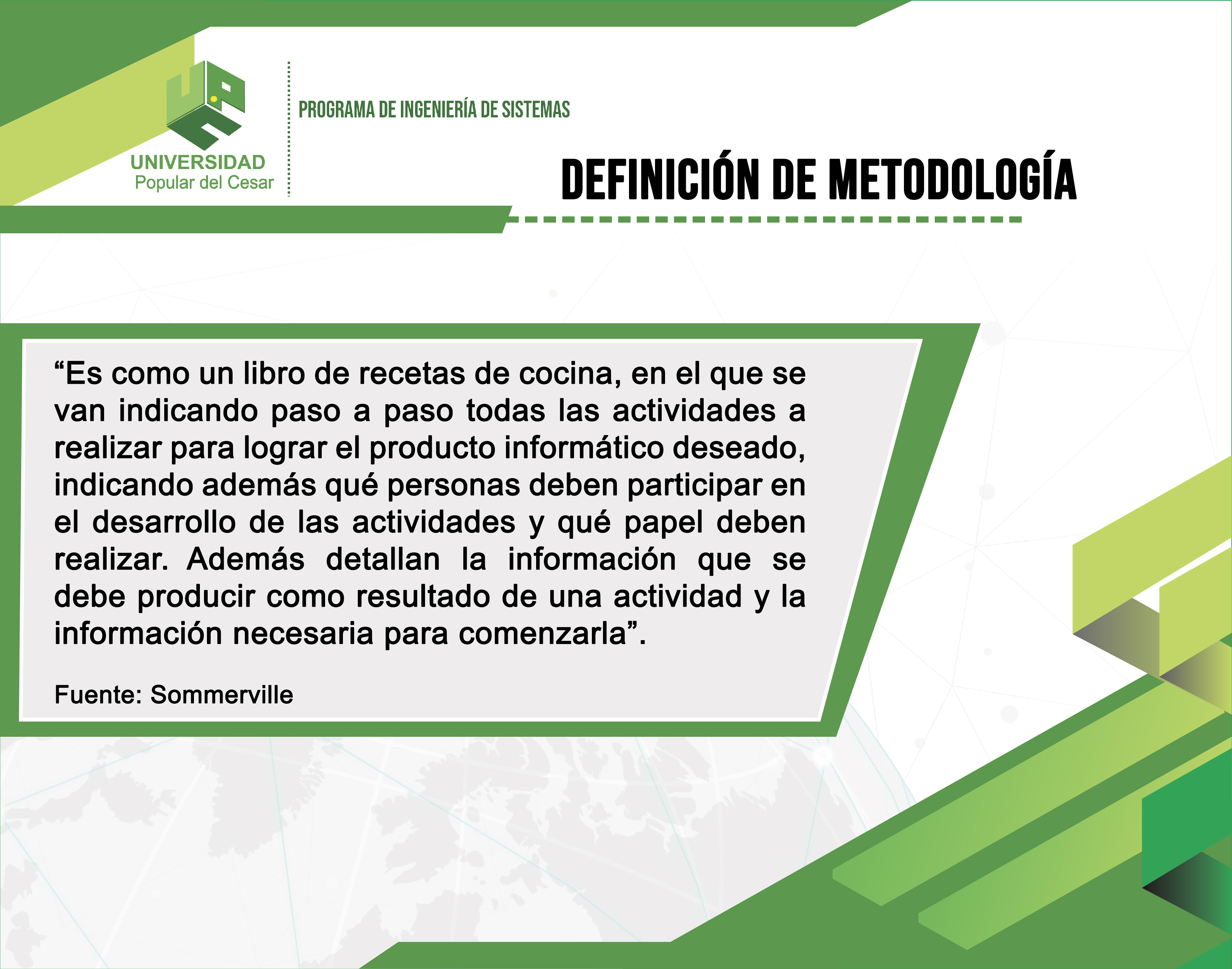 Definición de metodología