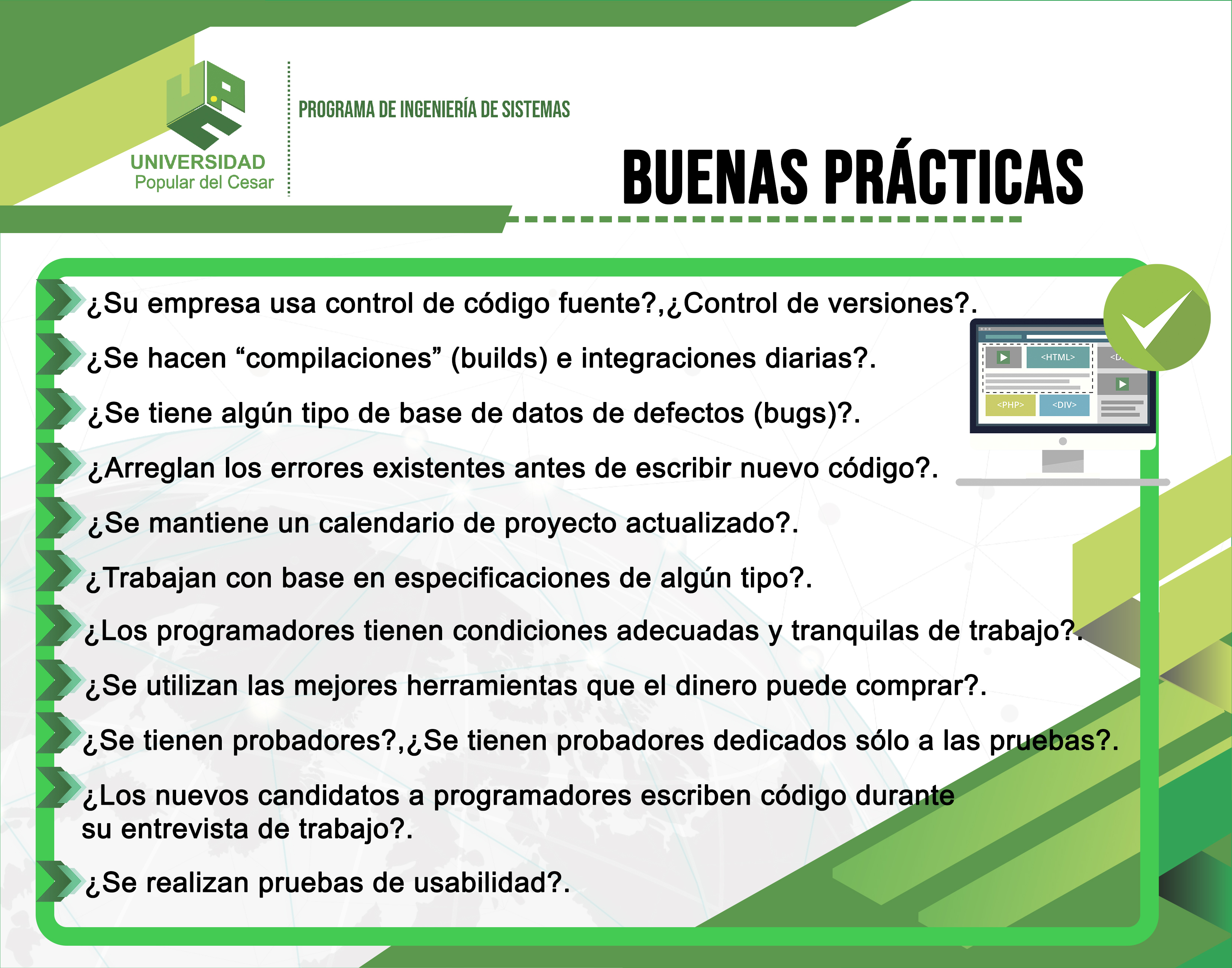 Buenas prácticas